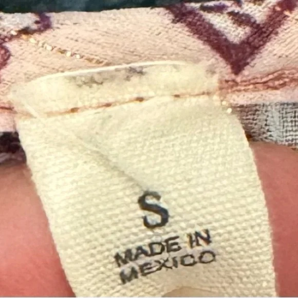 Blu Pepper Bohemian Effortless Airy Sheer Floral Peasant Festival Fairy Hippie - Picture 4 of 9